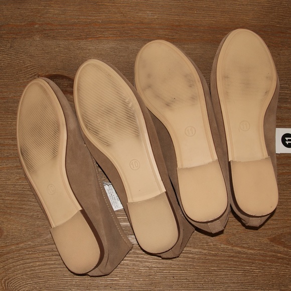 NEW A New Day Taupe Mila Suede Loafers 10/11 NWT - Picture 6 of 8